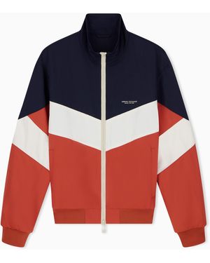 ARMANI EXCHANGE Blouson En Nylon À Coupe Classique - Bleu