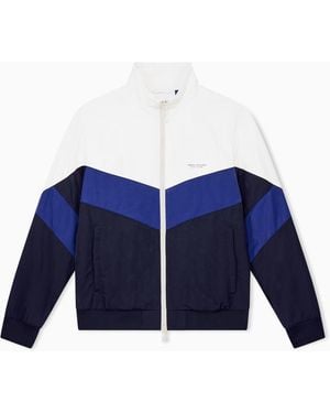 ARMANI EXCHANGE Blouson Jacket - Blue