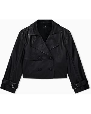 ARMANI EXCHANGE Blouson Jacket - Black
