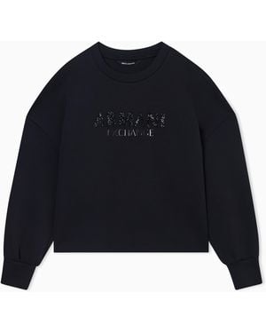 ARMANI EXCHANGE Crewneck Sweatshirt - Blue