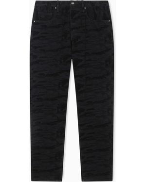 ARMANI EXCHANGE Loose Fit Jeans - Black