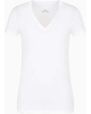 ARMANI EXCHANGE T-Shirt Slim Fit - Bianco