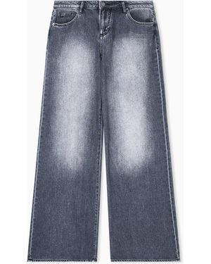 ARMANI EXCHANGE Jeans Amples - Bleu