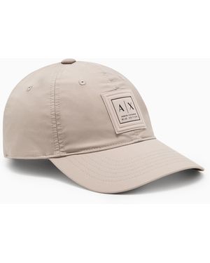 ARMANI EXCHANGE Gorra Con Visera Y Logo - Blanco