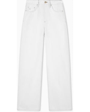 ARMANI EXCHANGE Relaxed Fit Optic Jeans - White