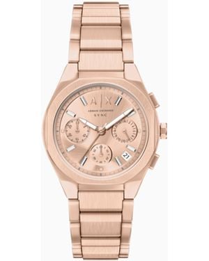 ARMANI EXCHANGE Reloj De Cuarzo Con Cronógrafo A - Blanco