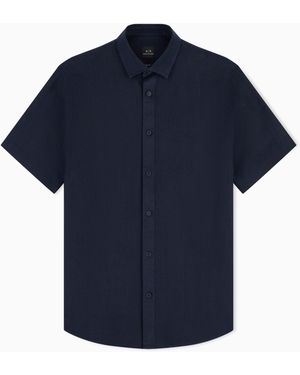 ARMANI EXCHANGE Casual Shirts - Blue