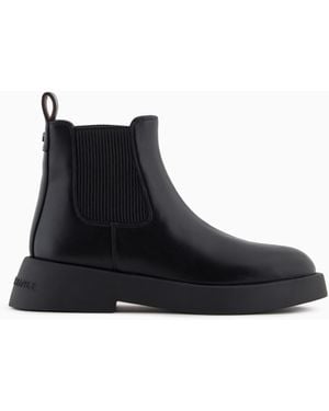 ARMANI EXCHANGE Chelsea Boots - Black