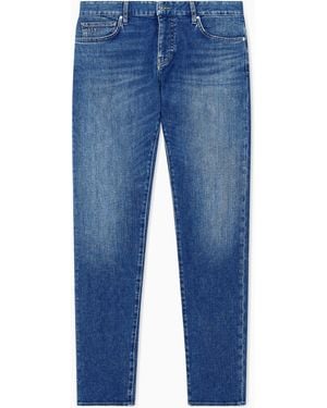 ARMANI EXCHANGE 5 Pockets Pant Slim Fit Stretch Cotton Denim - Blue