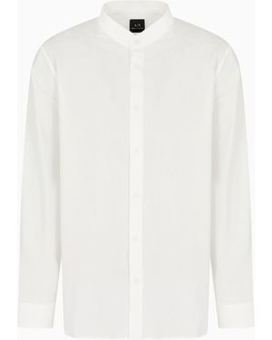 ARMANI EXCHANGE Camicia Regular Fit - Bianco