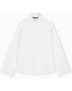 ARMANI EXCHANGE Regular Fit Shirt Cotton Poplin - White