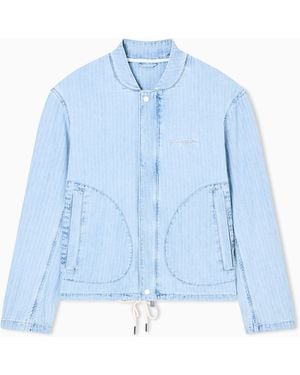 ARMANI EXCHANGE Denim Jackets - Blue