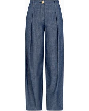 ARMANI EXCHANGE Pantaloni Con Pinces - Blu