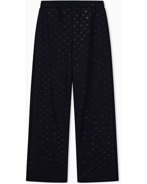 ARMANI EXCHANGE Regular Fit Trousers - Blue