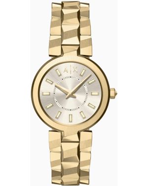 ARMANI EXCHANGE X Audora Quartz Watch - Metallic