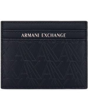 ARMANI EXCHANGE Credit Card Holder - Blue