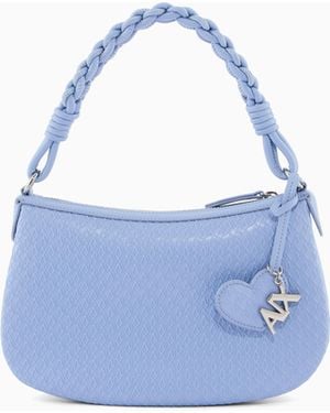 ARMANI EXCHANGE Mini Shoulder Bag - Blue