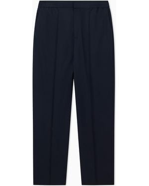 ARMANI EXCHANGE Stretch Fabric Chino Trousers - Blue
