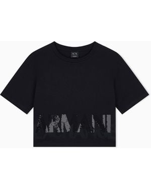 ARMANI EXCHANGE Regular T-Shirt - Blue