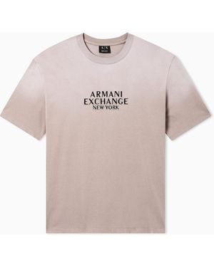 ARMANI EXCHANGE Regular Fit T-Shirt - Pink