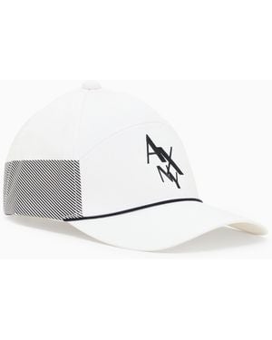 ARMANI EXCHANGE Casquette À Visière Avec Logo Ny - Blanc