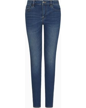 ARMANI EXCHANGE Super Skinny Jeans - Blue