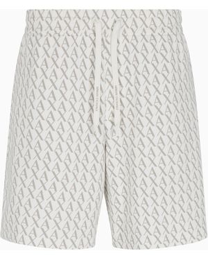 ARMANI EXCHANGE Bermuda Shorts - White