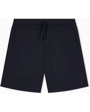ARMANI EXCHANGE Regular Fit Shorts - Blue