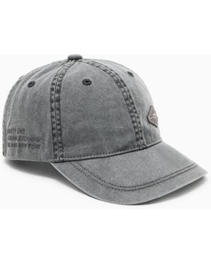 ARMANI EXCHANGE Cappello Denim Ricamato - Grigio