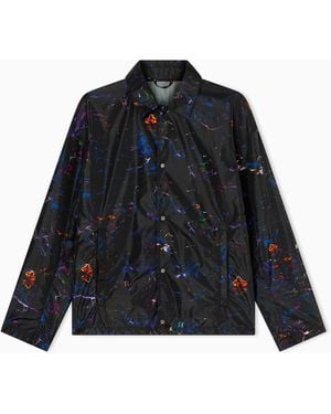 ARMANI EXCHANGE Lightweight Blouson - Blue