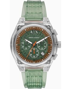 ARMANI EXCHANGE Orologio Cronografo Verde