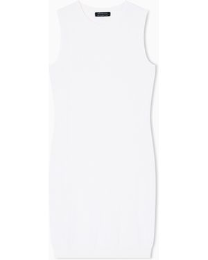 ARMANI EXCHANGE Allover Sheath Dress - White