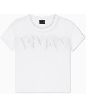 ARMANI EXCHANGE Regular Fit T-Shirt - White