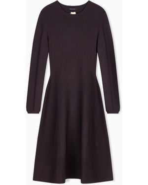 ARMANI EXCHANGE Regular Fit Dress Knit - Purple