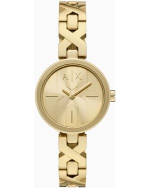 ARMANI EXCHANGE Two-Hand-Tone Stainless Steel Watch - Metallic