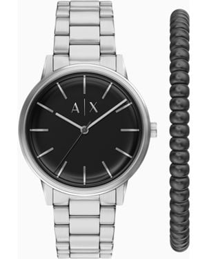 ARMANI EXCHANGE Steel Strap Watches - White