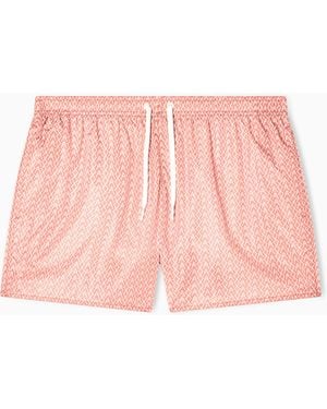 ARMANI EXCHANGE Traje De Baño Con El Logo De Ax - Rosa