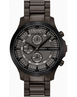 ARMANI EXCHANGE Quartz Watch - Black