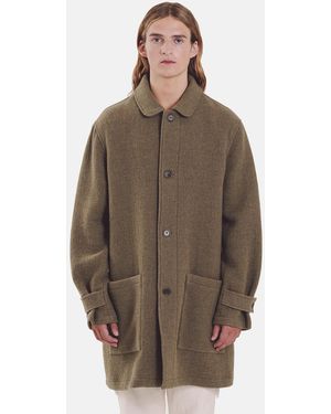 YMC Factory House Coat - Brown