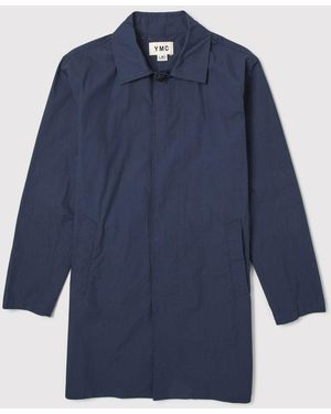 YMC Classic Mac Coat - Blue