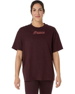 Asics LOGO TEE - Rot