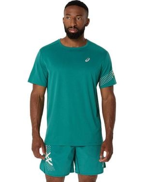 Asics Icon Ss Top - Verde