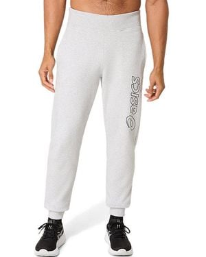 Asics LOGO SWEATPANT - Schwarz