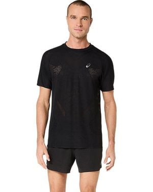 Asics Metarun Ss Top - Black