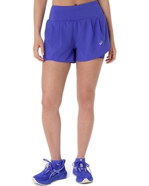 Asics Road 2-N-1 3.5In Short - Blue