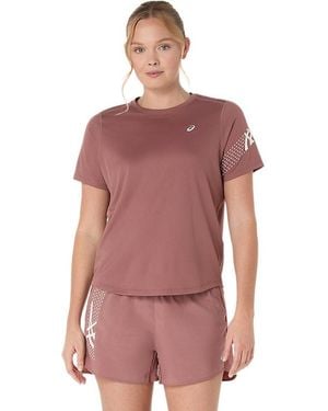 Asics Icon Ss Top - Pink