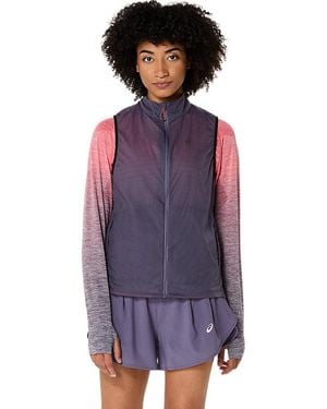 Asics Metarun Packable Gilet - Blue