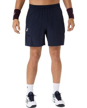 Asics Match Laser Cut 7In Short - Blue
