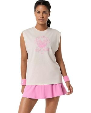 Asics Game Seasonal Graphic Top - Black
