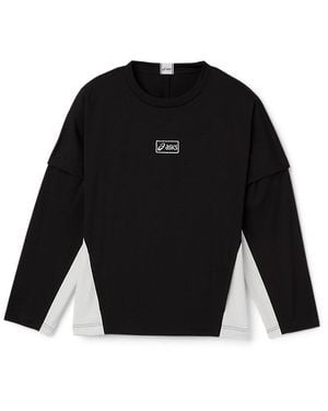 Asics Ls Tee - Zwart